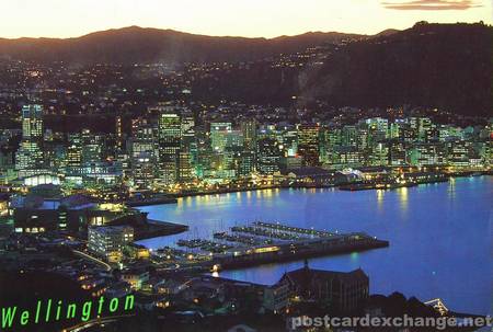 wellington at dusk