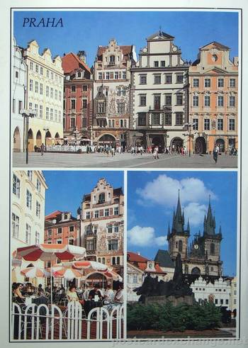 old town square in prague