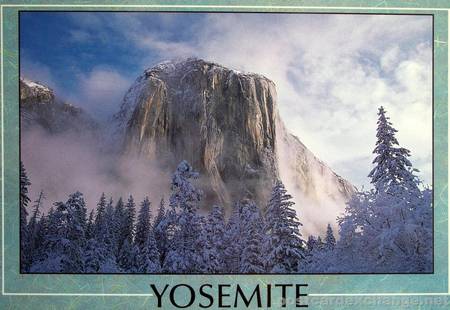El Captain in Winter - Yosemite National Park