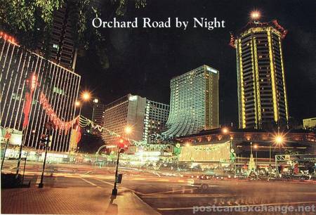 Orchard Road by night