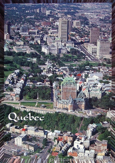 Aerial view of Quebec City