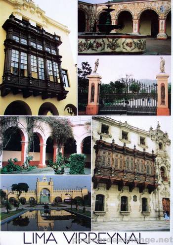 Lima Virreynal - Vistas variadas de la Ciudad