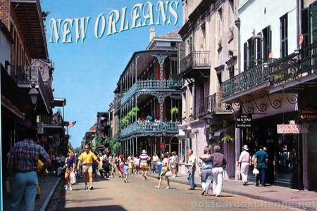 Royal Street Mall in New Orleans