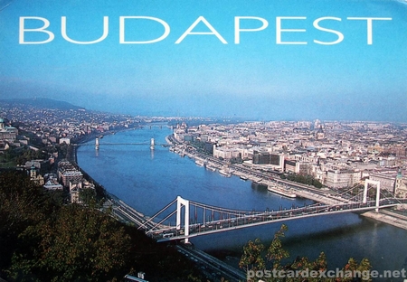 Bridges over Danube in Budapest