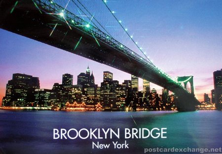 Brooklyn Bridge By Night