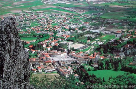 Aerial View of Maniago, Italy