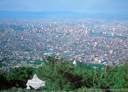 Sapporo City From Mount Moiwa
