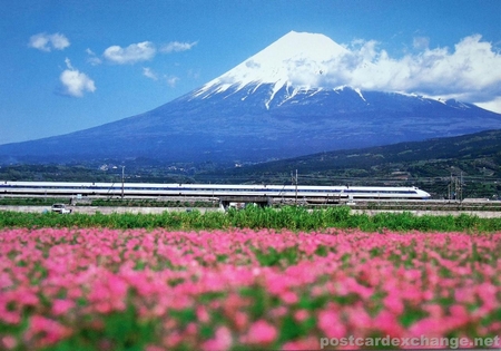 Shin-Kansen and Mt. Fuji