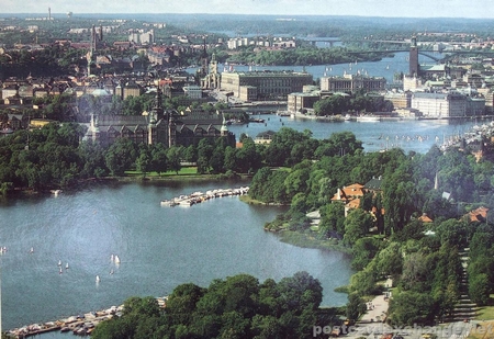 High Above the East Side of Stockholm