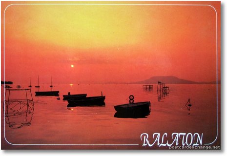 Sunset Over Balaton