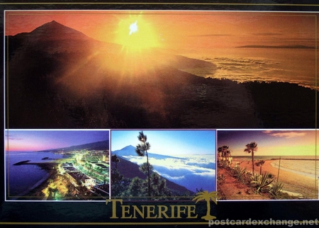 Sunset And Night On Tenerife