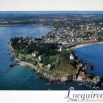 Aerial View of Locquirec in France
