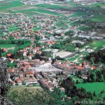 Aerial View of Maniago, Italy