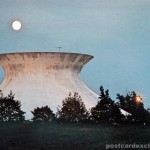 Full Moon Over McDonnel Planetarium