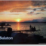 Sunset over Balaton